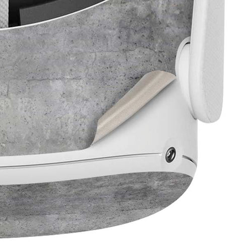 Natural Grey Concrete Oculus Quest 2 Skin